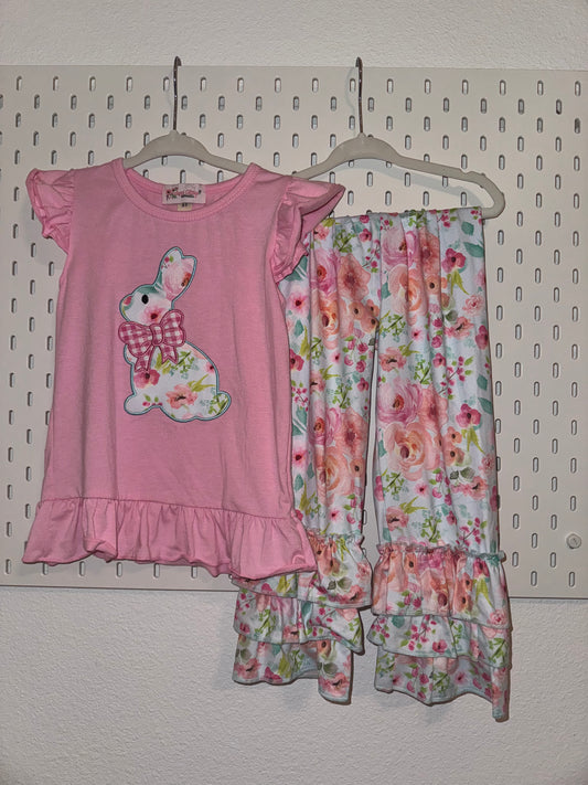 FLORAL BUNNY SET